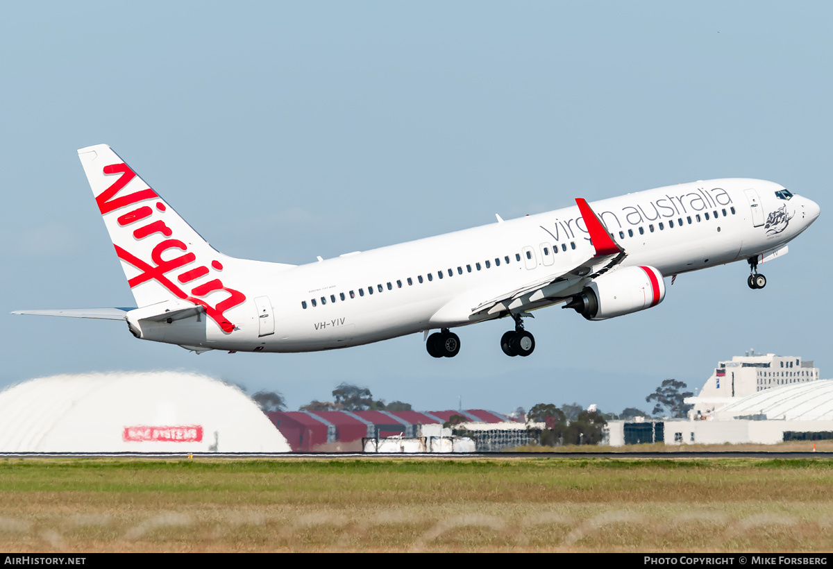 Aircraft Photo of VH-YIV | Boeing 737-8FE | Virgin Australia Airlines | AirHistory.net #853470