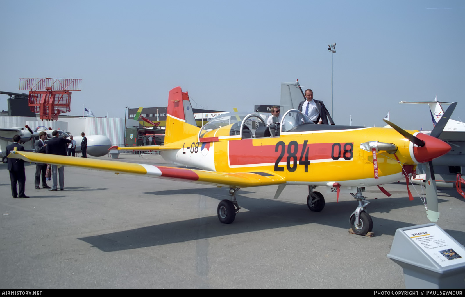 Aircraft Photo of L-08 | Pilatus PC-7 | Netherlands - Air Force | AirHistory.net #853481