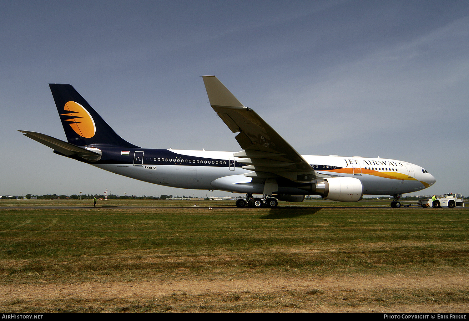 Aircraft Photo of F-WWYZ | Airbus A330-203 | Jet Airways | AirHistory.net #853527