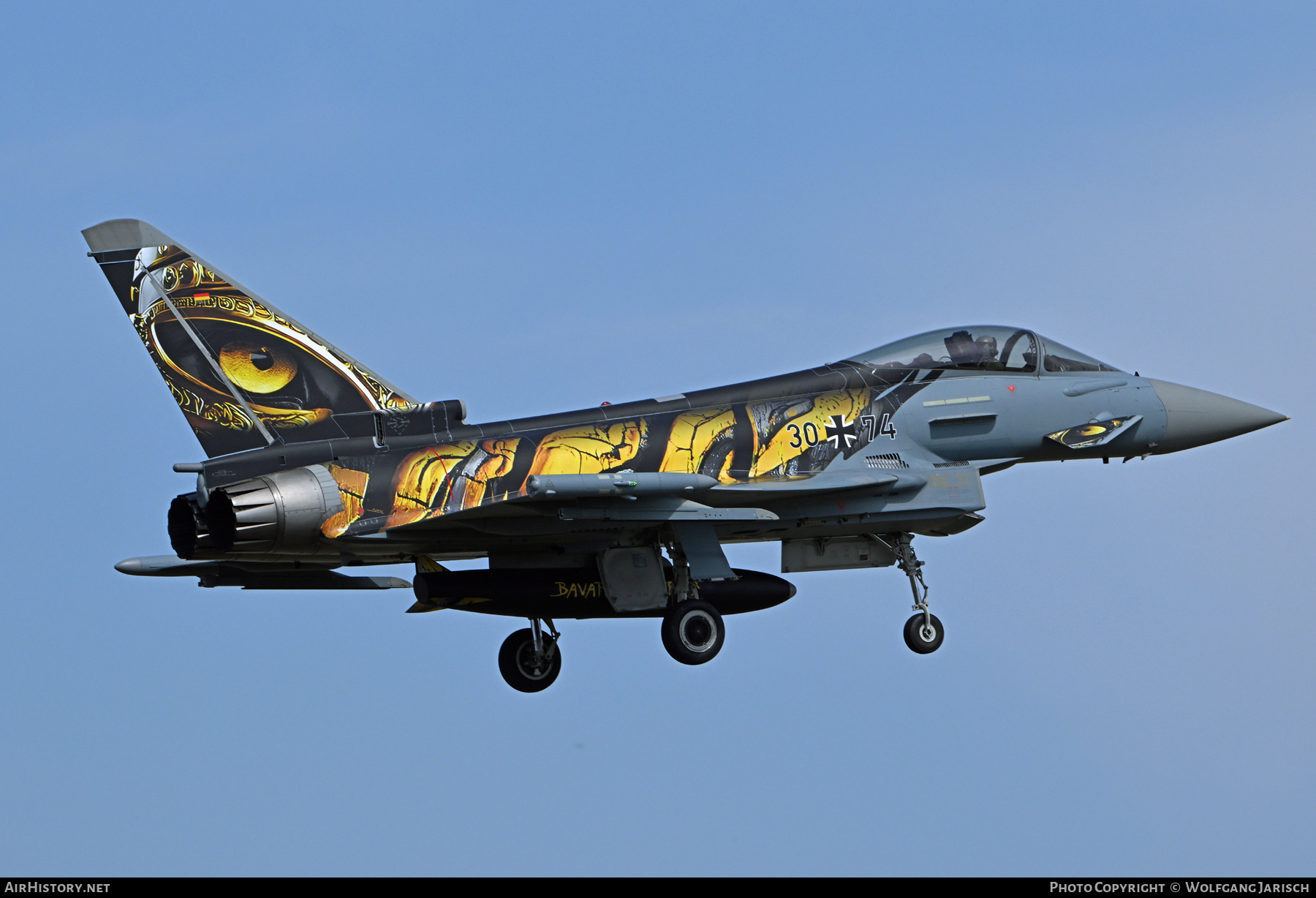 Aircraft Photo of 3074 | Eurofighter EF-2000 Typhoon S | Germany - Air Force | AirHistory.net #853530