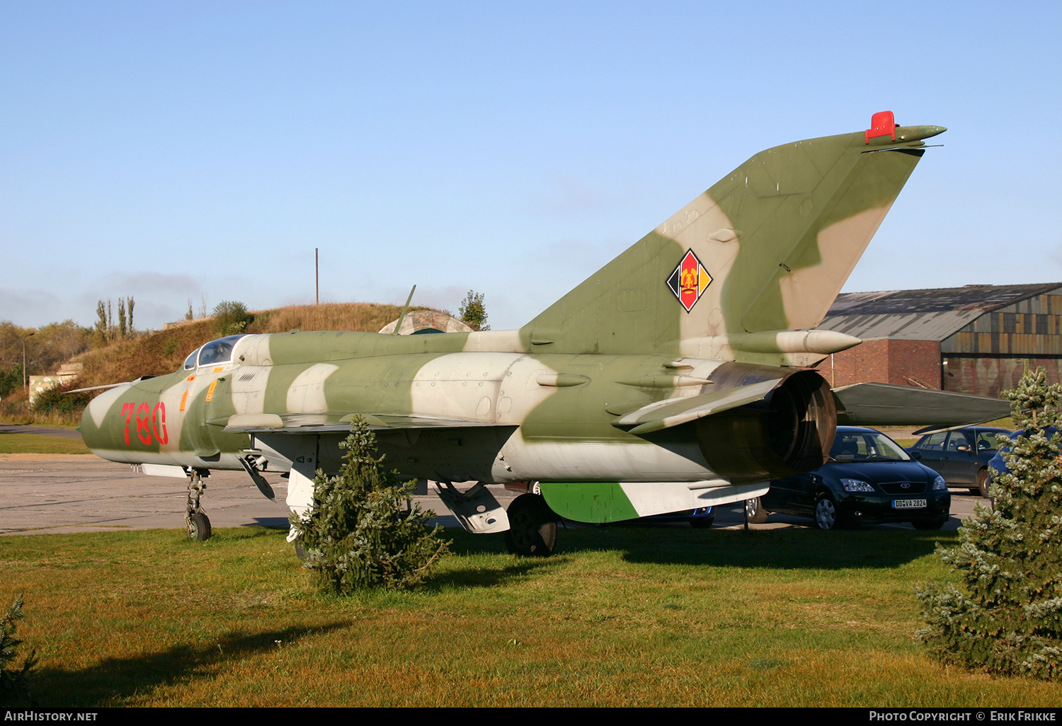 Aircraft Photo of 780 | Mikoyan-Gurevich MiG-21SPS | East Germany - Air Force | AirHistory.net #853562