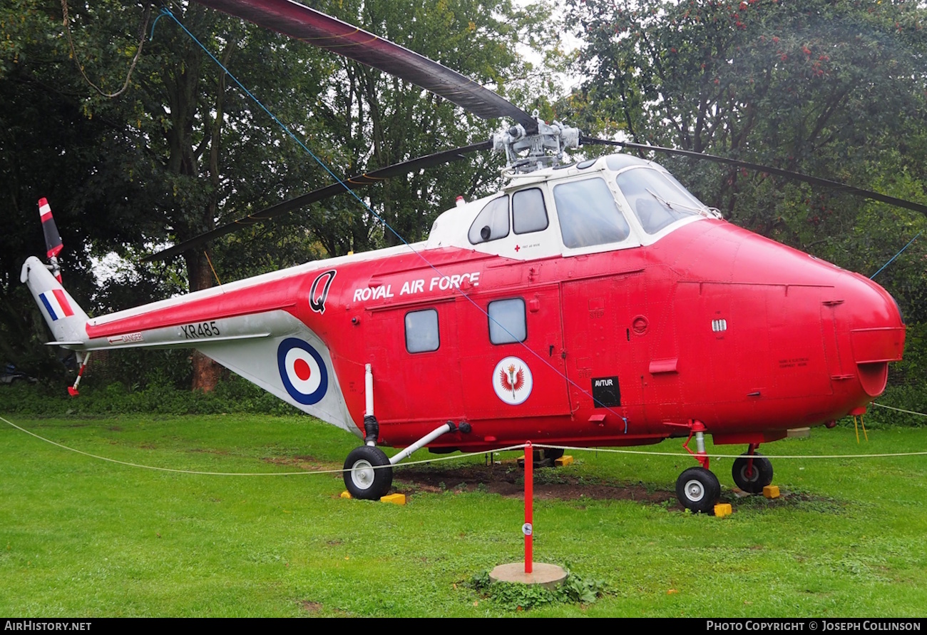 Aircraft Photo of XR485 | Westland WS-55-3 Whirlwind HAR10 | UK - Air Force | AirHistory.net #853569