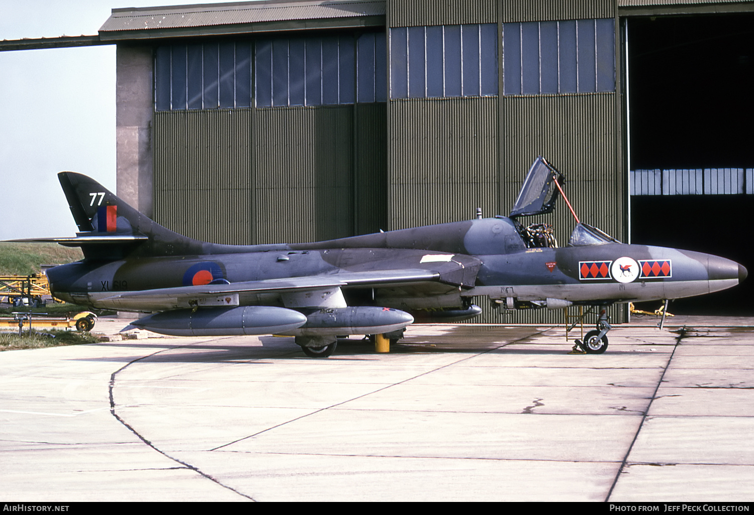 Aircraft Photo of XL619 | Hawker Hunter T7 | UK - Air Force | AirHistory.net #853577