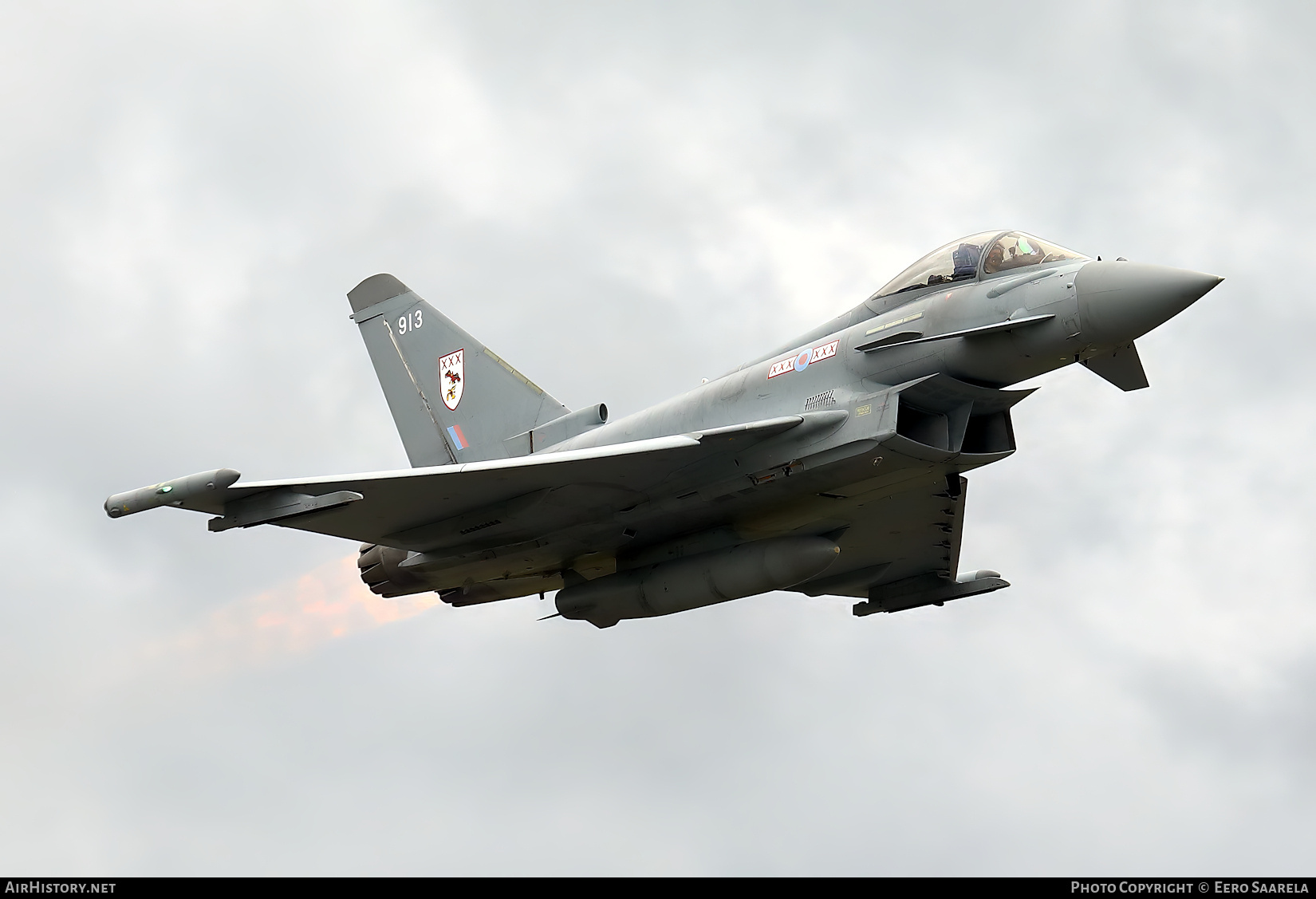 Aircraft Photo of ZJ913 | Eurofighter EF-2000 Typhoon FGR4 | UK - Air Force | AirHistory.net #853587
