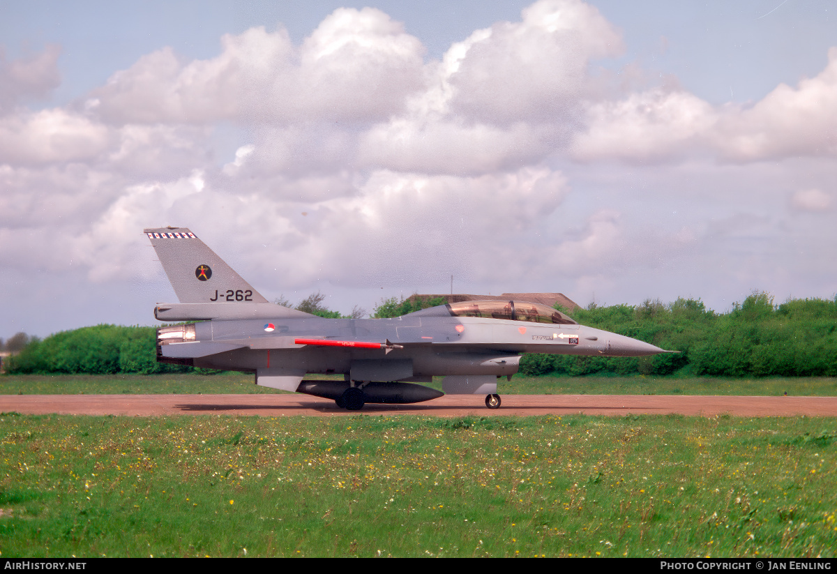 Aircraft Photo of J-262 | General Dynamics F-16B Fighting Falcon | Netherlands - Air Force | AirHistory.net #853594