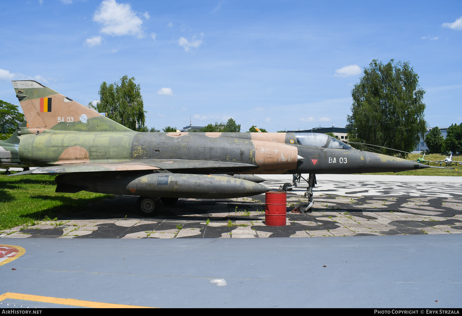Aircraft Photo of BA03 | Dassault Mirage 5BA | Belgium - Air Force | AirHistory.net #853595