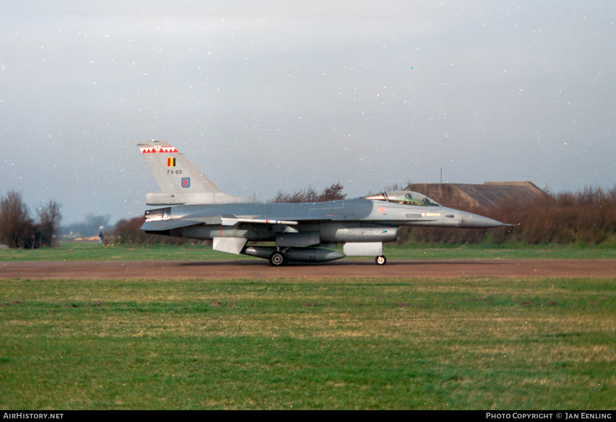 Aircraft Photo of FA-69 | General Dynamics F-16A Fighting Falcon | Belgium - Air Force | AirHistory.net #853607