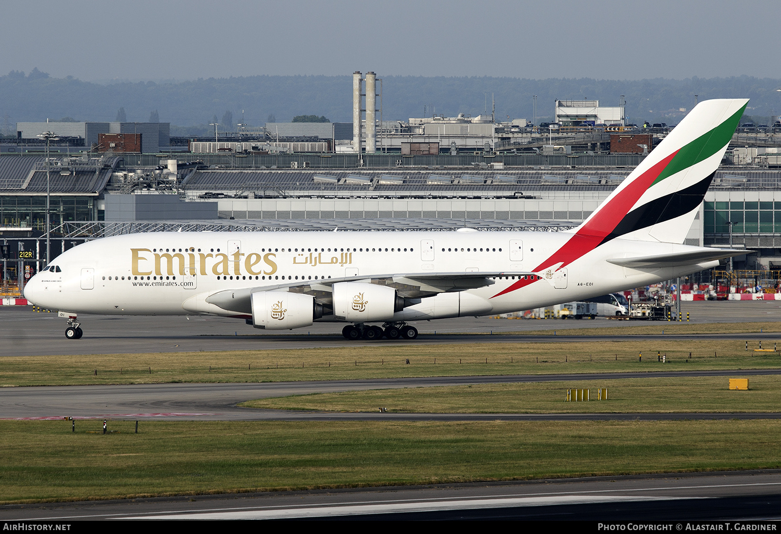 Aircraft Photo of A6-EOI | Airbus A380-861 | Emirates | AirHistory.net #853626