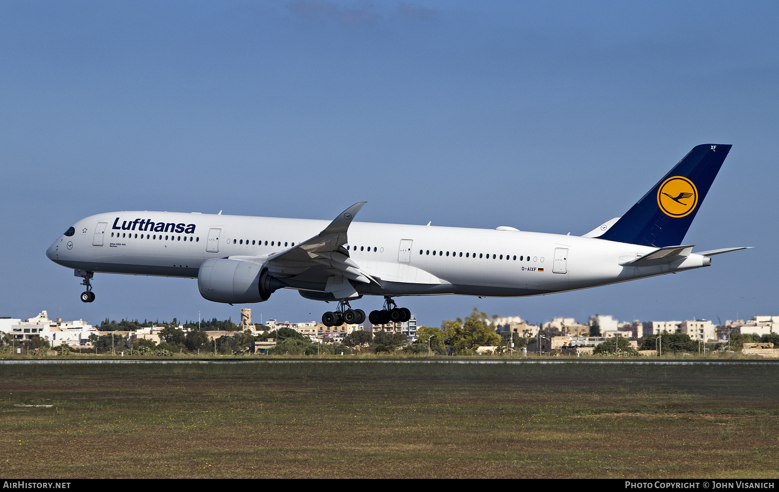 Aircraft Photo of D-AIXF | Airbus A350-941 | Lufthansa | AirHistory.net #853628