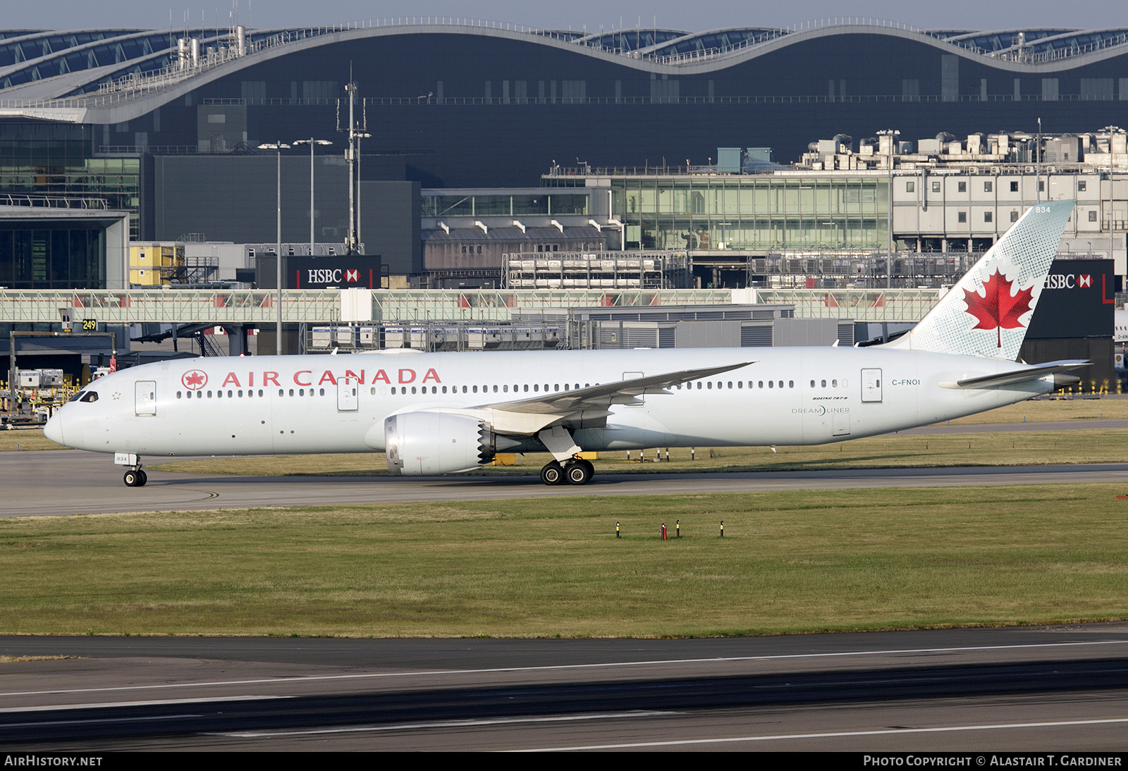 Aircraft Photo of C-FNOI | Boeing 787-9 Dreamliner | Air Canada | AirHistory.net #853640