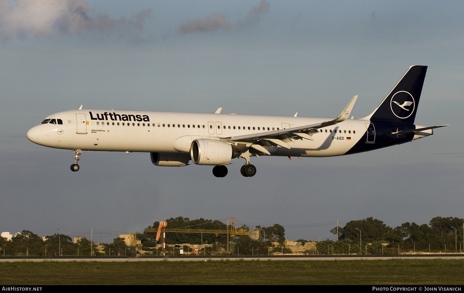 Aircraft Photo of D-AIED | Airbus A321-271NX | Lufthansa | AirHistory.net #853651