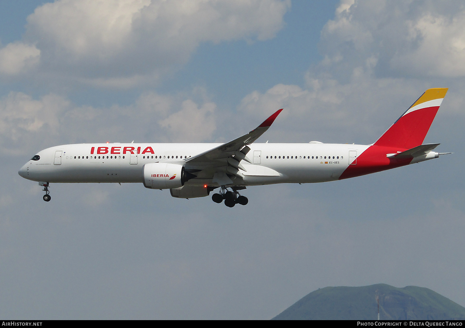 Aircraft Photo of EC-OES | Airbus A350-941 | Iberia | AirHistory.net #853687