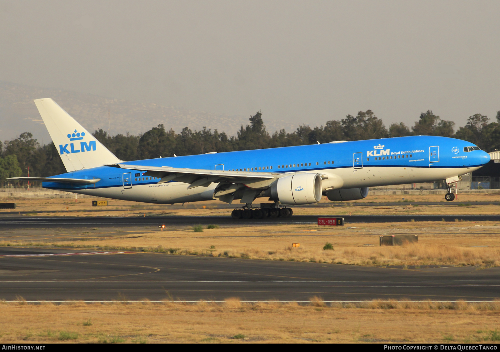 Aircraft Photo of PH-BQG | Boeing 777-206/ER | KLM - Royal Dutch Airlines | AirHistory.net #853688