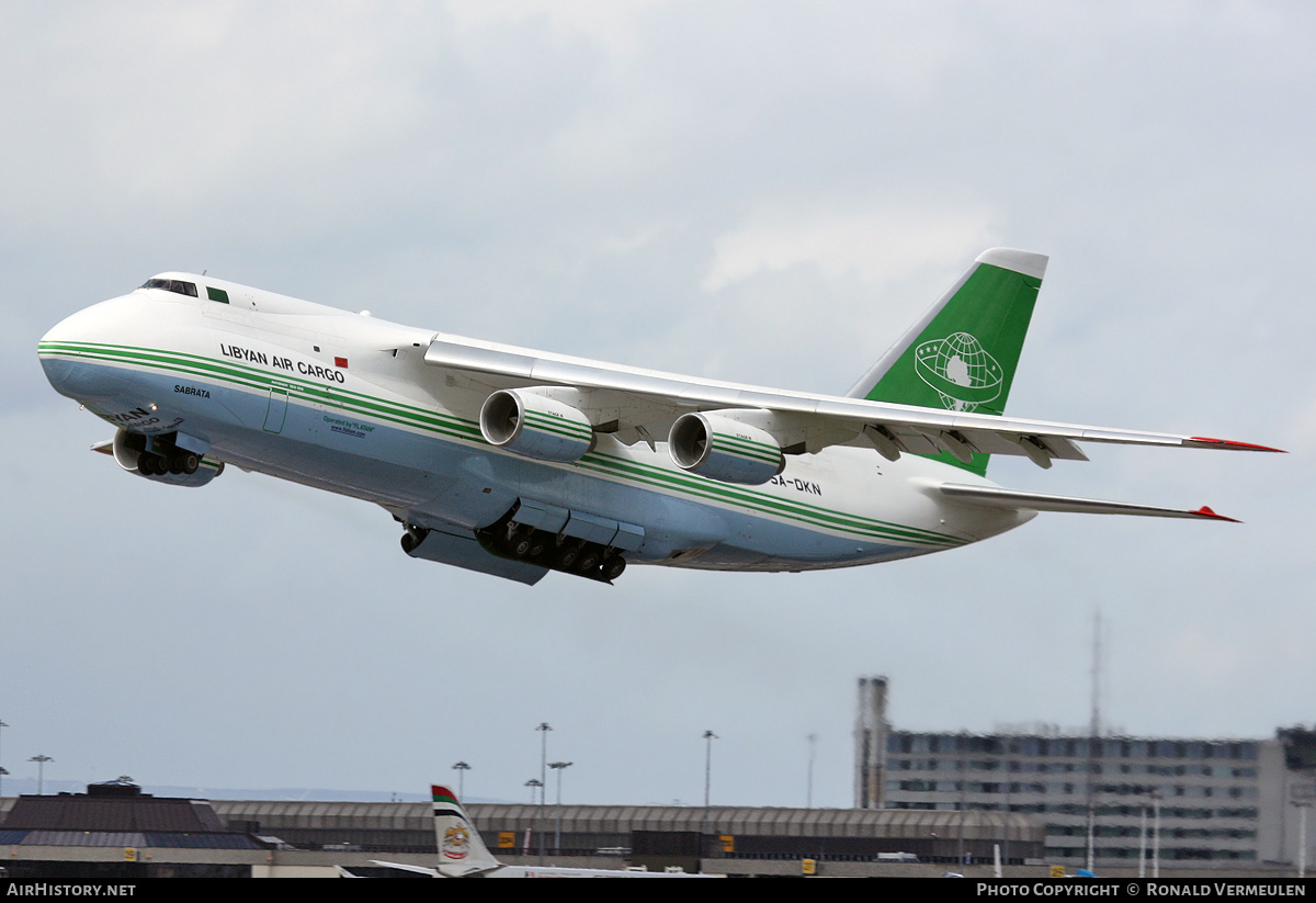 Aircraft Photo of 5A-DKN | Antonov An-124-100 Ruslan | Libyan Air Cargo | AirHistory.net #853696