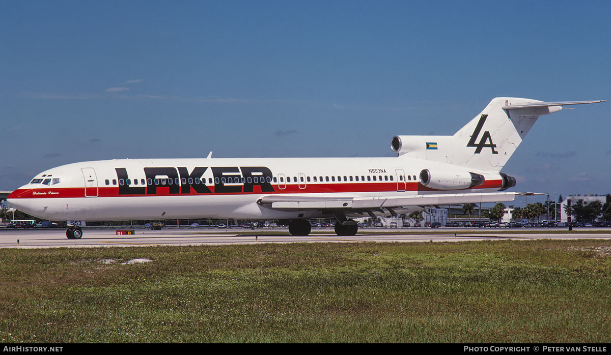 Aircraft Photo of N553NA | Boeing 727-2J7/Adv | Laker Airways Bahamas | AirHistory.net #853715