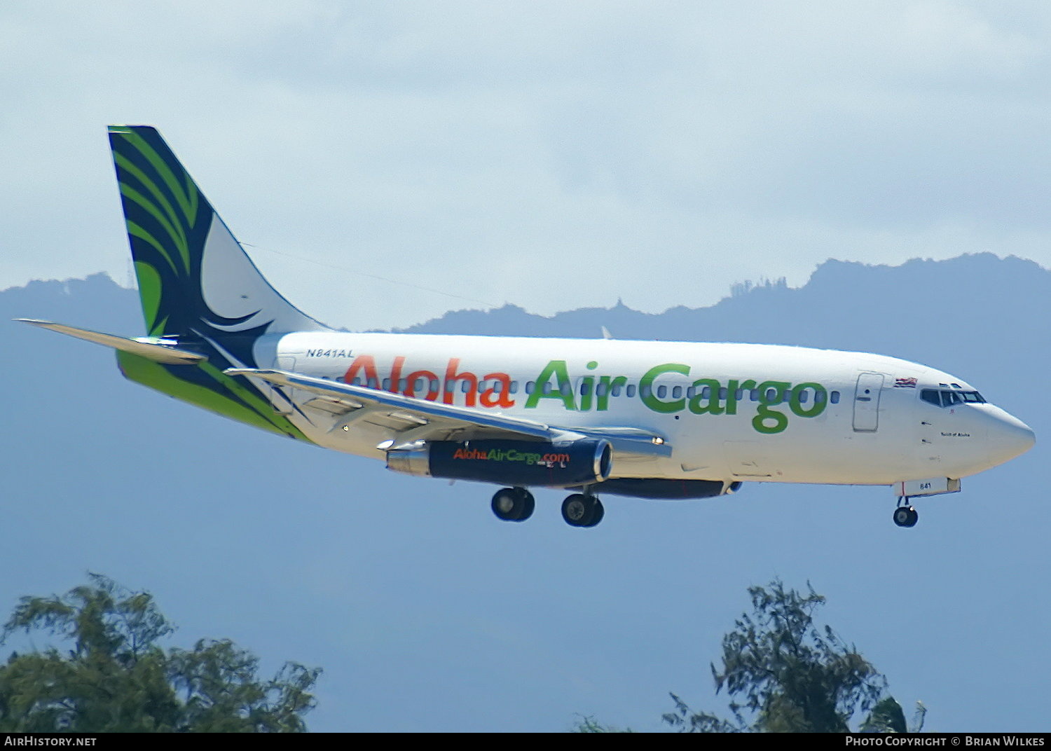 Aircraft Photo of N841AL | Boeing 737-2X6C/Adv | Aloha Air Cargo | AirHistory.net #853720