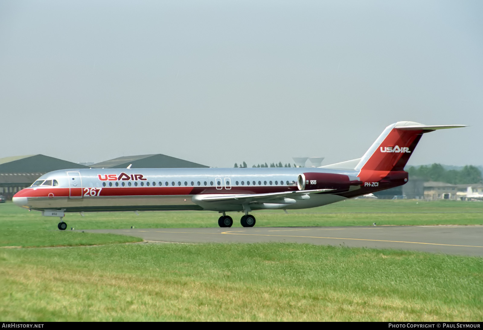 Aircraft Photo of PH-ZCI | Fokker 100 (F28-0100) | USAir | AirHistory.net #853744