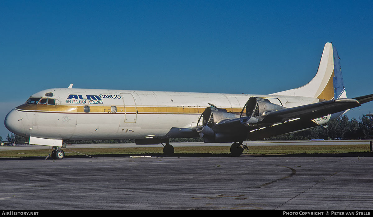 Aircraft Photo of N358Q | Lockheed L-188A Electra | ALM Antillean Airlines Cargo | AirHistory.net #853757