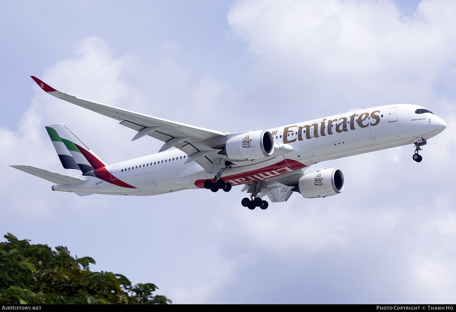 Aircraft Photo of A6-EXG | Airbus A350-941 | Emirates | AirHistory.net #853767