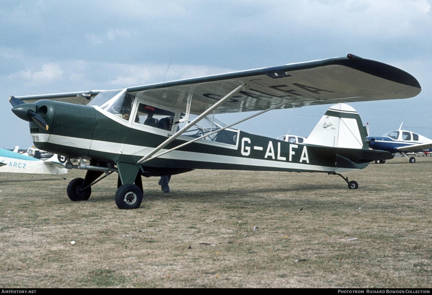 Aircraft Photo of G-ALFA | Taylorcraft J Auster Mk5 | AirHistory.net #853784