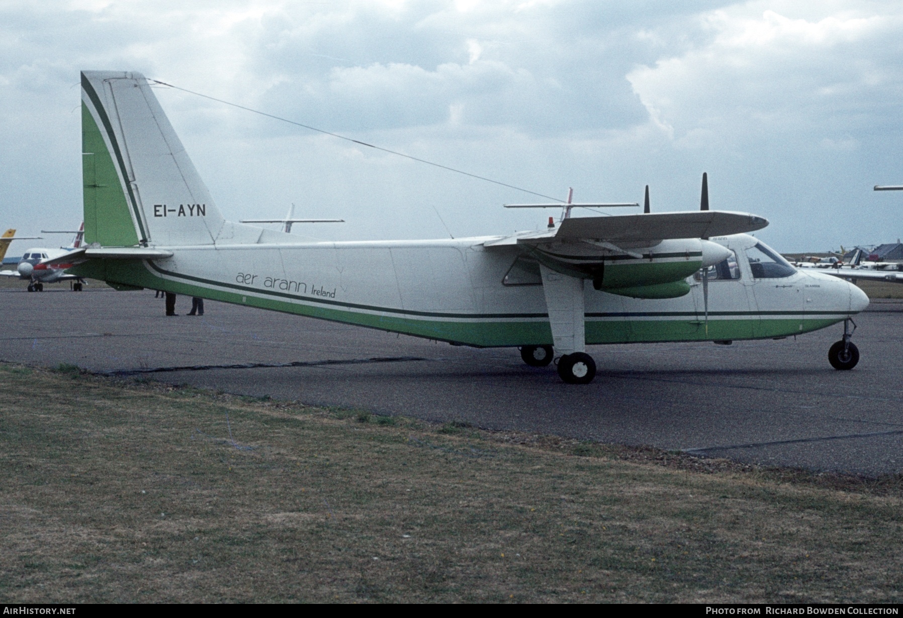 Aircraft Photo of EI-AYN | Britten-Norman BN-2A-8 Islander | Aer Arann | AirHistory.net #853786
