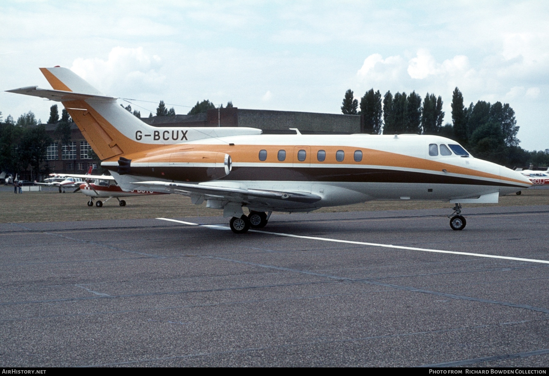 Aircraft Photo of G-BCUX | Hawker Siddeley HS-125-F600B | AirHistory.net #853789