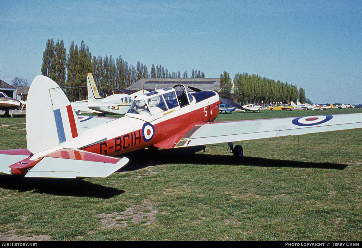 Aircraft Photo of G-BCIH | De Havilland DHC-1 Chipmunk Mk22 | UK - Air Force | AirHistory.net #853798