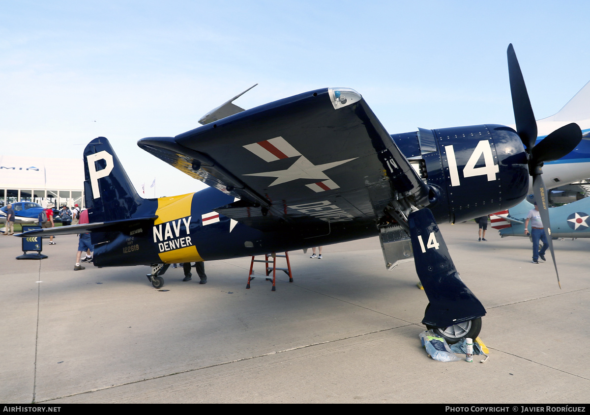 Aircraft Photo of N14WB / NX14WB / 122619 | Grumman F8F-2 Bearcat | USA - Navy | AirHistory.net #853812