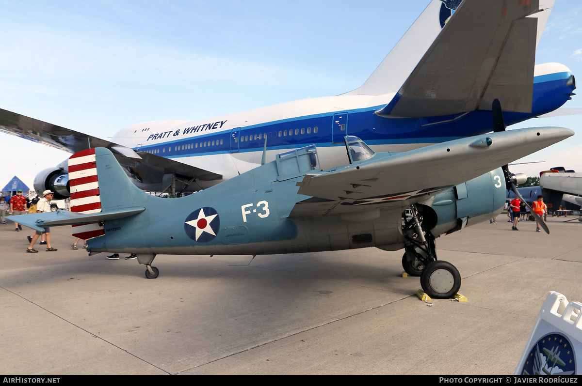 Aircraft Photo of N12260 / NX12260 | Grumman F4F-3 Wildcat | USA - Navy | AirHistory.net #853814