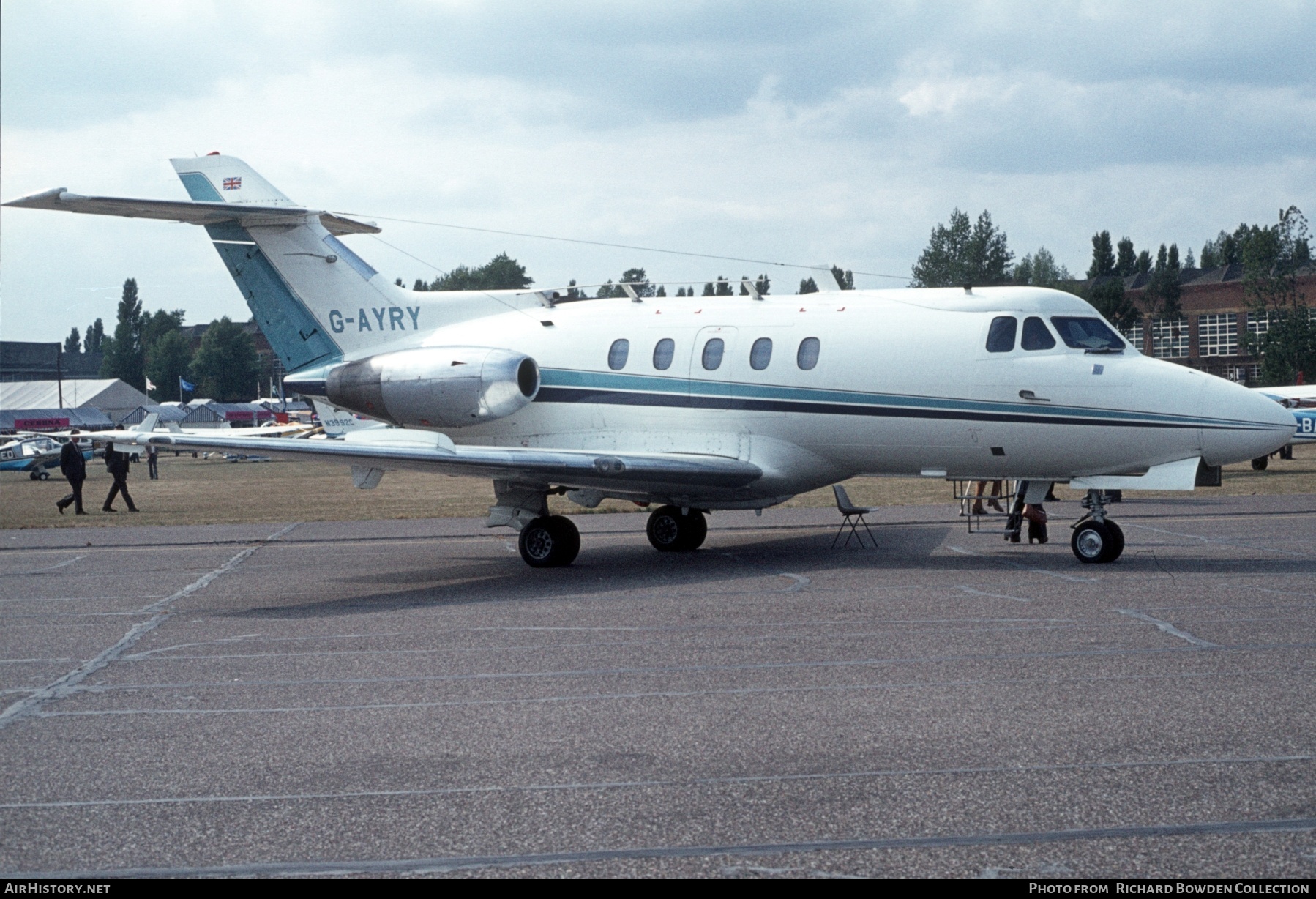Aircraft Photo of G-AYRY | Hawker Siddeley HS-125-1 | AirHistory.net #853824