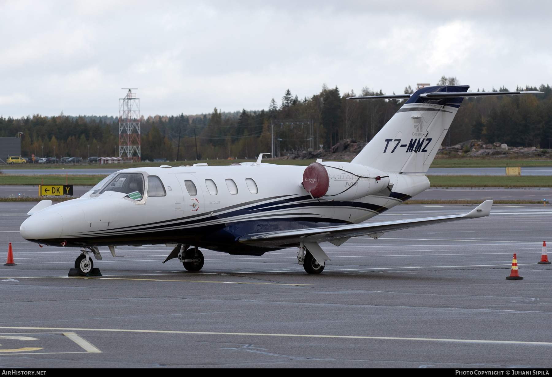 Aircraft Photo of T7-MMZ | Cessna 525 CitationJet M2 | AirHistory.net #853832