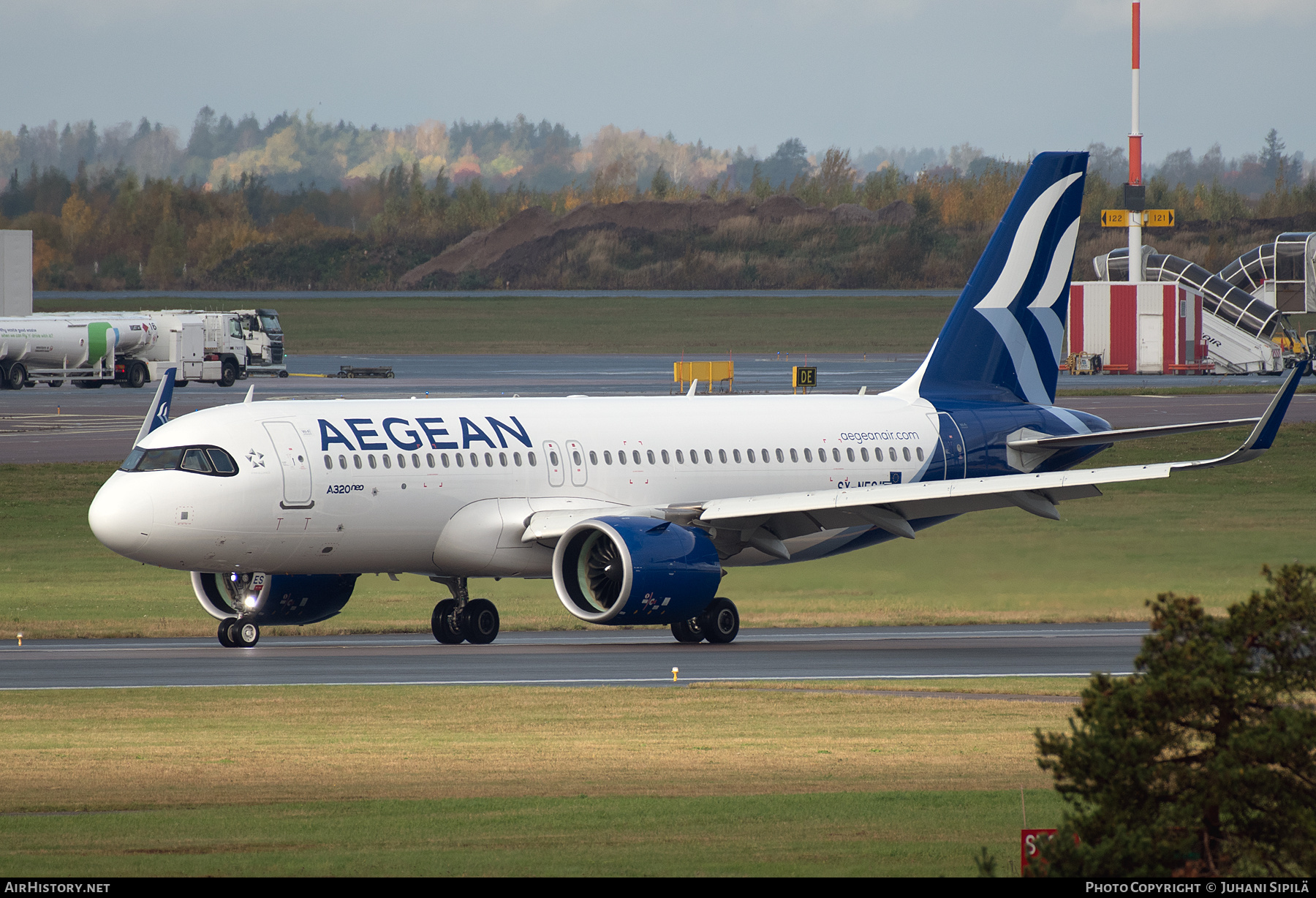 Aircraft Photo of SX-NES | Airbus A320-271N | Aegean Airlines | AirHistory.net #853836