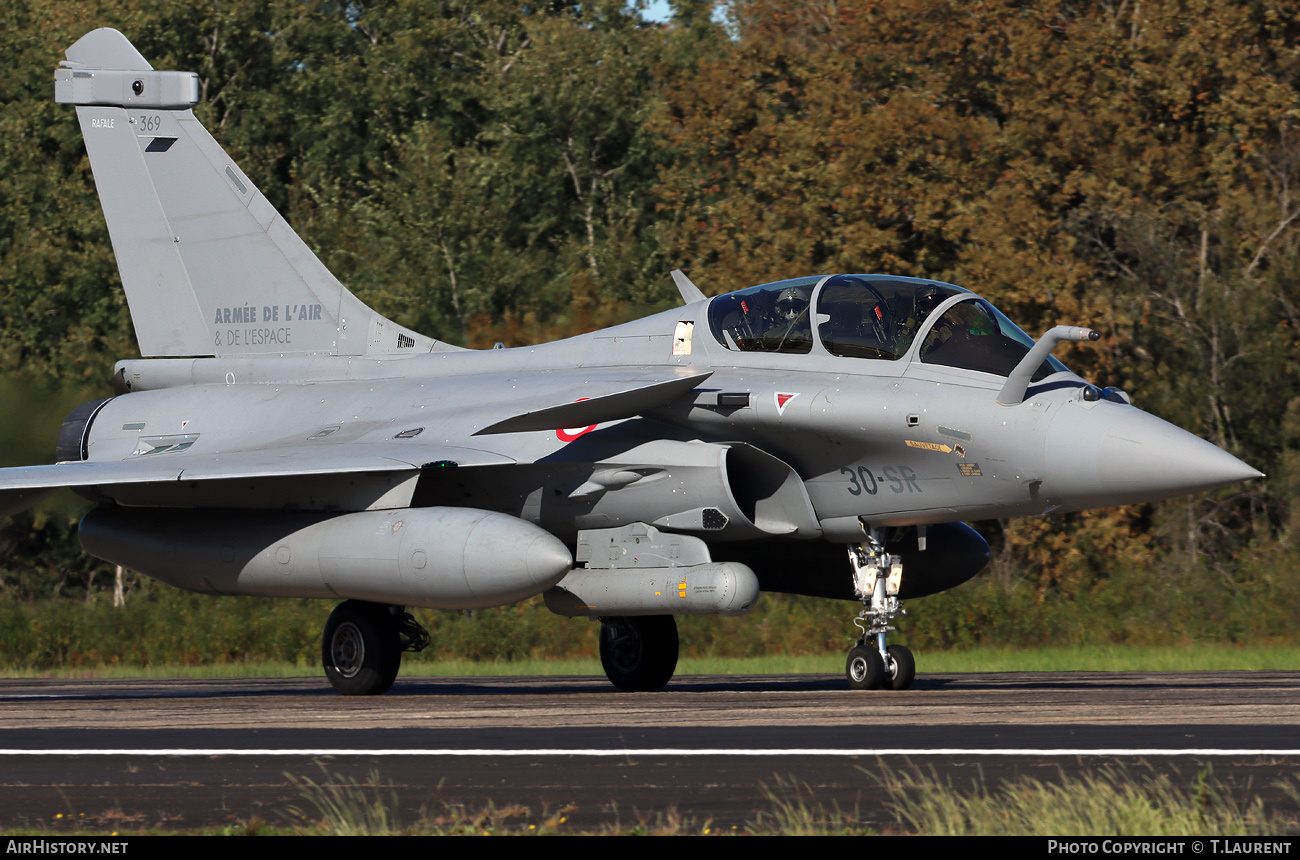 Aircraft Photo of 369 | Dassault Rafale B | France - Air Force | AirHistory.net #853837