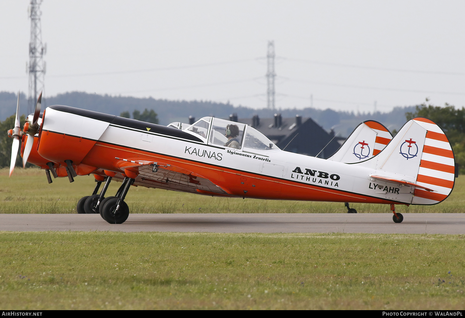 Aircraft Photo of LY-AHR | Yakovlev Yak-50 | Aerobatic Team ANBO | AirHistory.net #853840