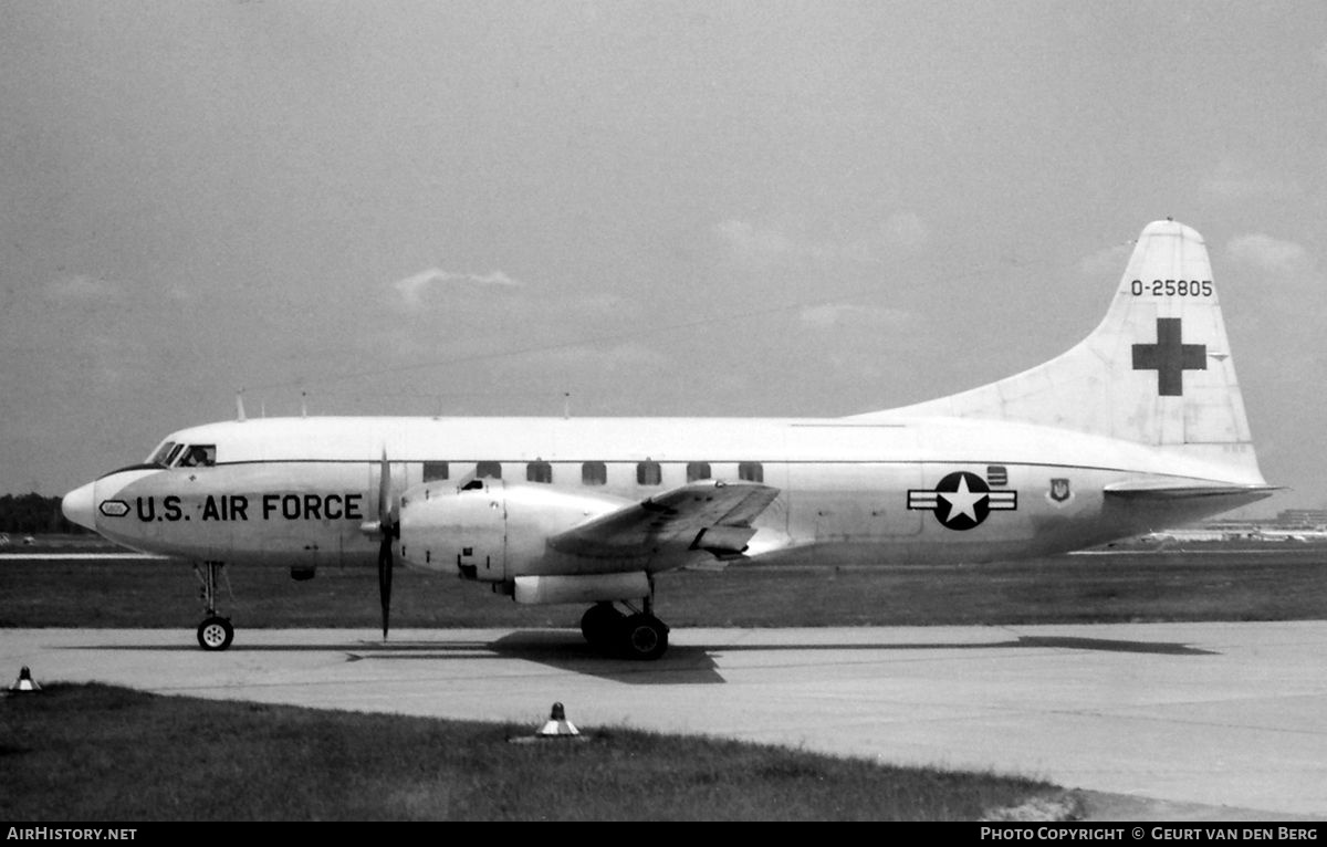 Aircraft Photo of 52-5805 / 0-25805 | Convair C-131A Samaritan | USA - Air Force | AirHistory.net #853845
