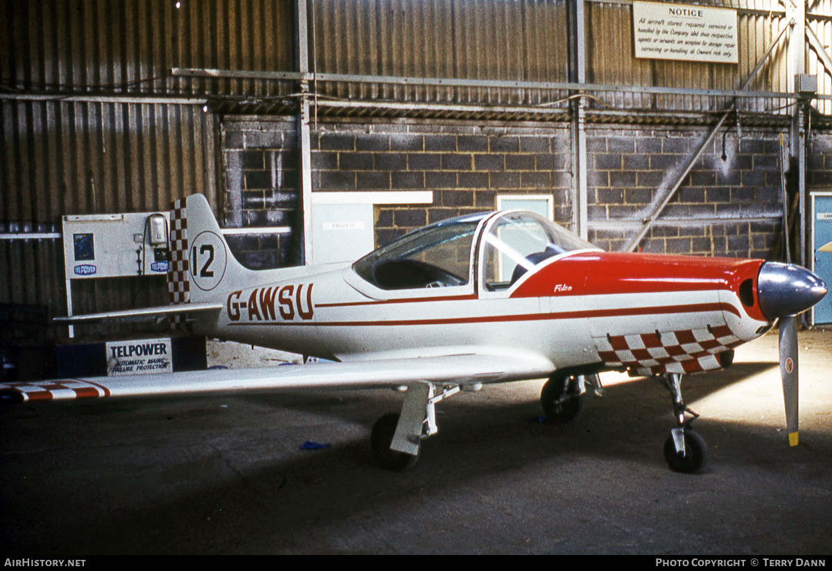 Aircraft Photo of G-AWSU | Laverda F.8L Falco 4 | AirHistory.net #853851