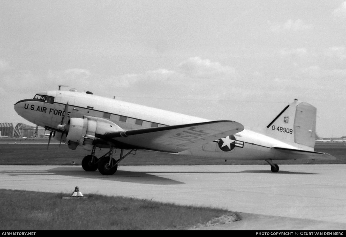 Aircraft Photo of 43-48908 / 0-48908 | Douglas C-47B Skytrain | USA - Air Force | AirHistory.net #853861