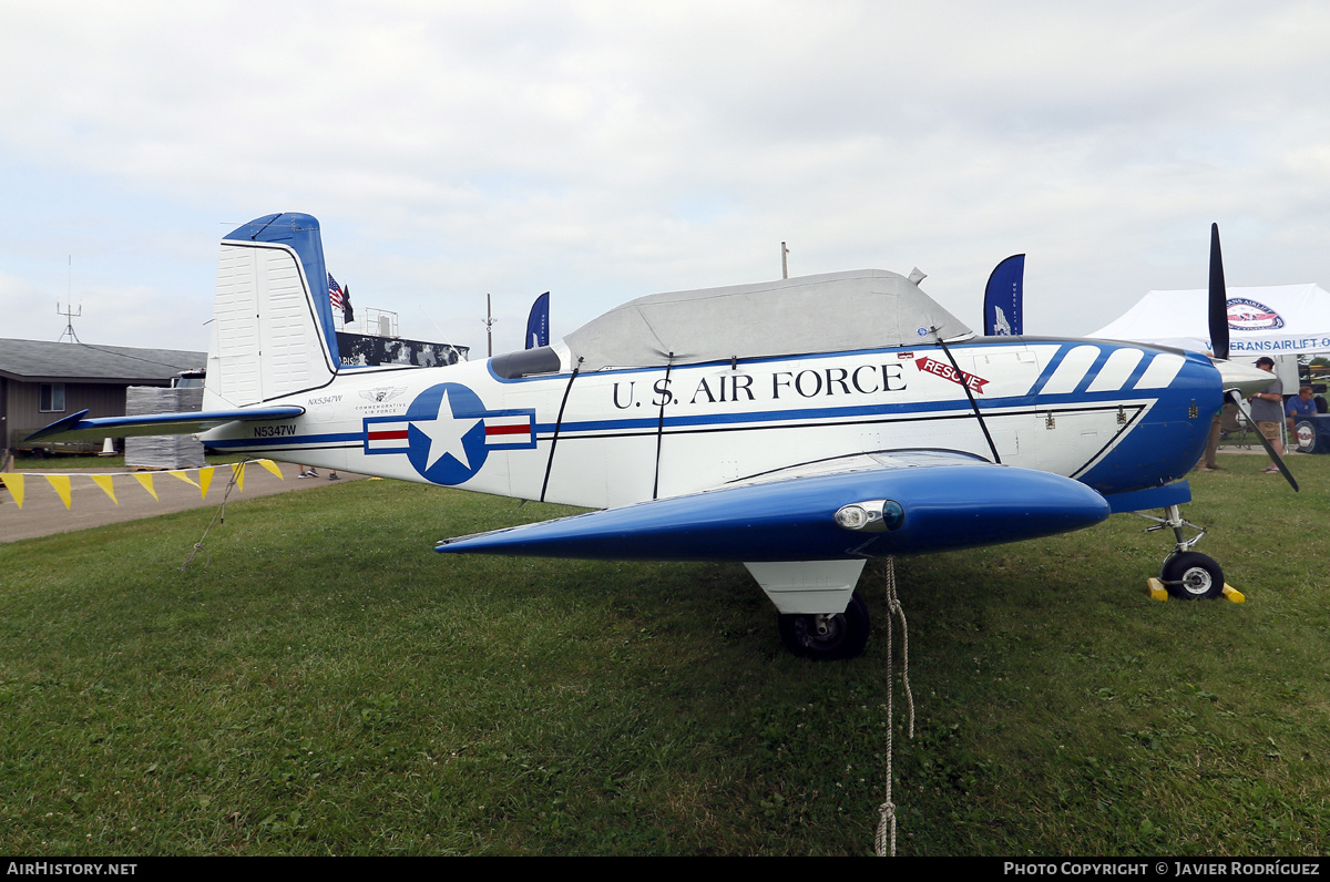 Aircraft Photo of N5347W / NX5347W | Beech T-34A Mentor | Commemorative Air Force | USA - Air Force | AirHistory.net #853863
