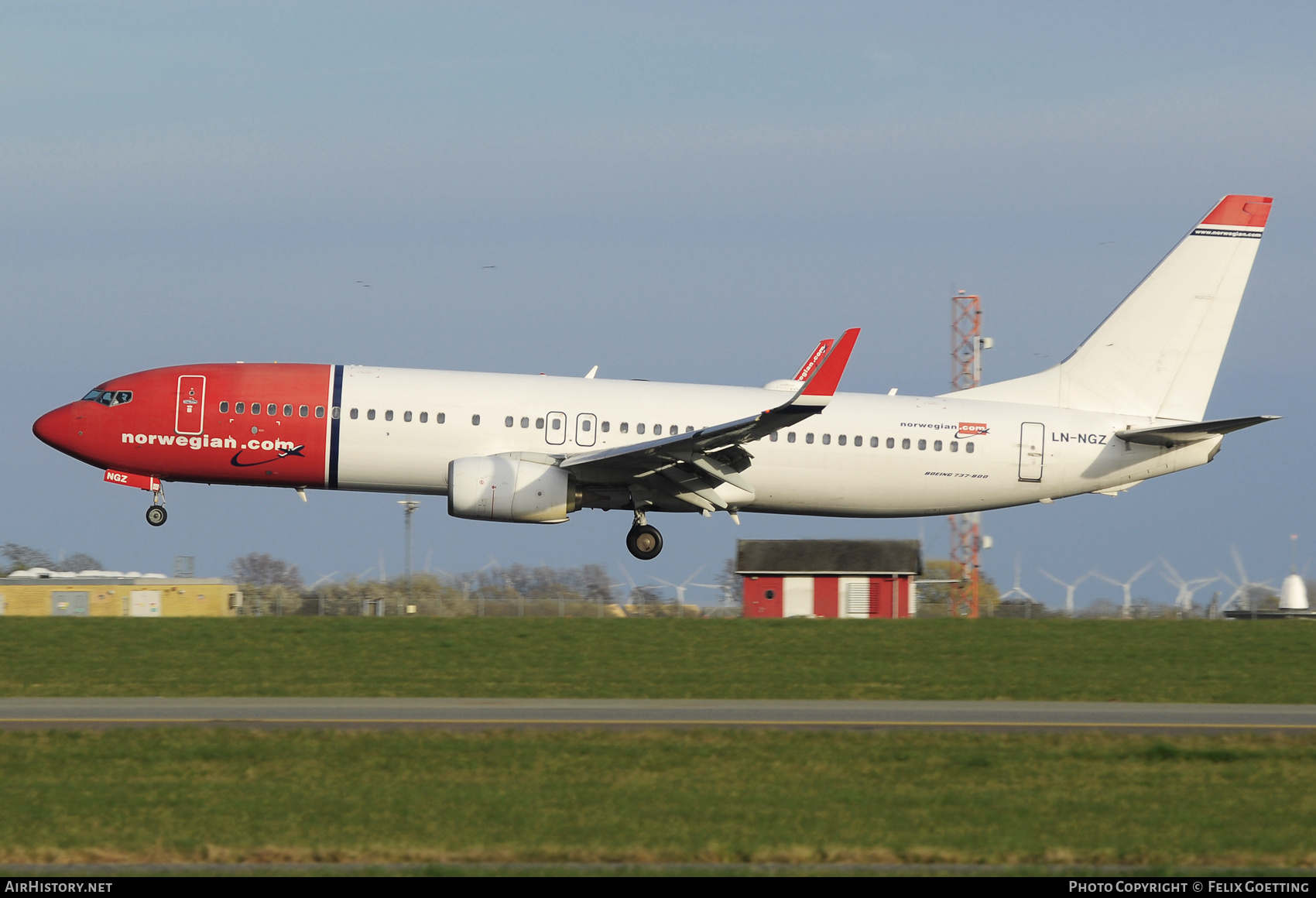 Aircraft Photo of LN-NGZ | Boeing 737-8JP | Norwegian | AirHistory.net #853890