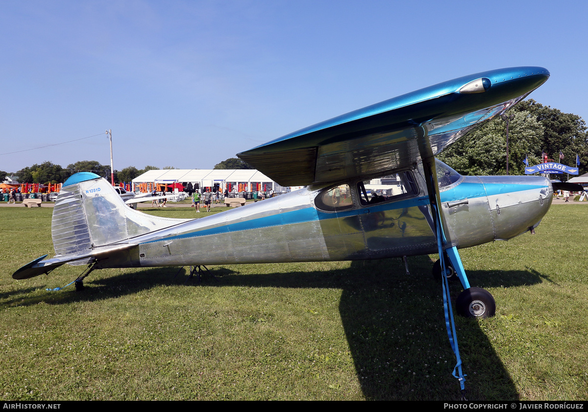 Aircraft Photo of N1351D | Cessna 170A | AirHistory.net #853898
