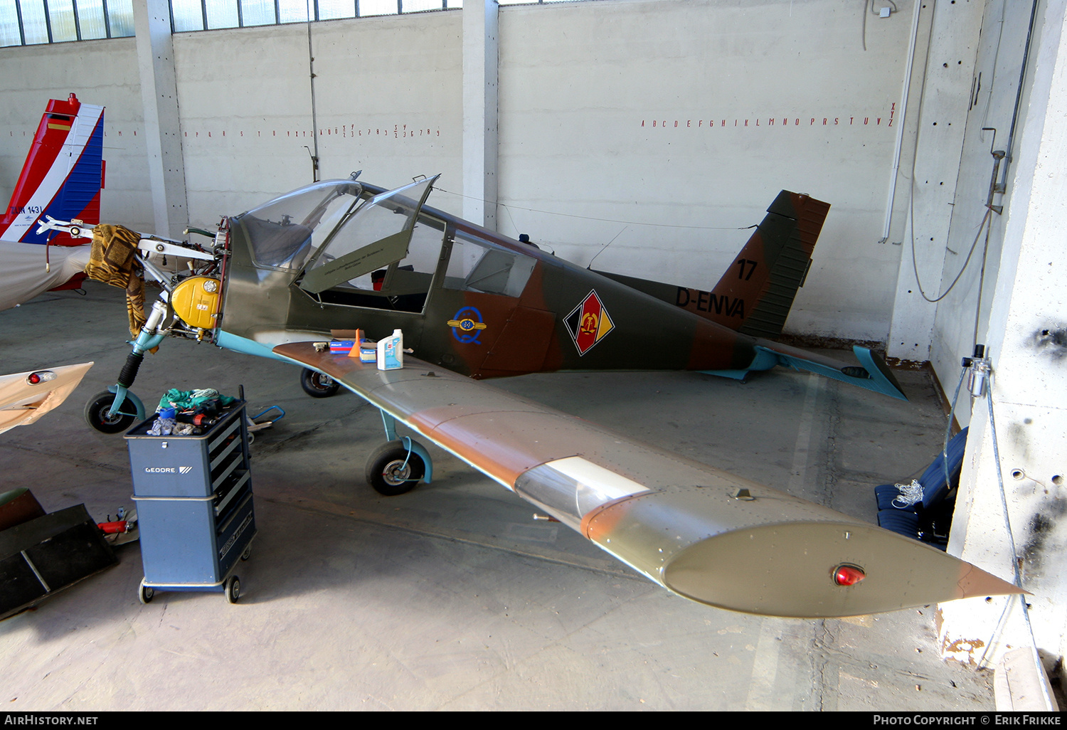 Aircraft Photo of D-ENVA | Zlin Z-43 | East Germany - Air Force | AirHistory.net #853911