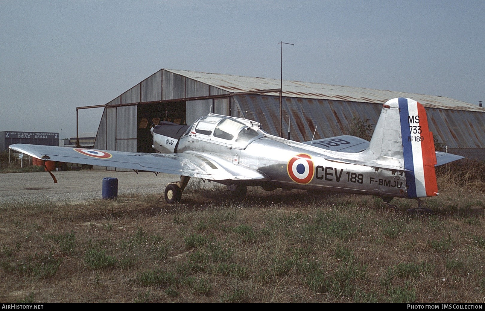 Aircraft Photo of F-BMJU | Morane-Saulnier MS-733 Alcyon | France - Air Force | AirHistory.net #853915