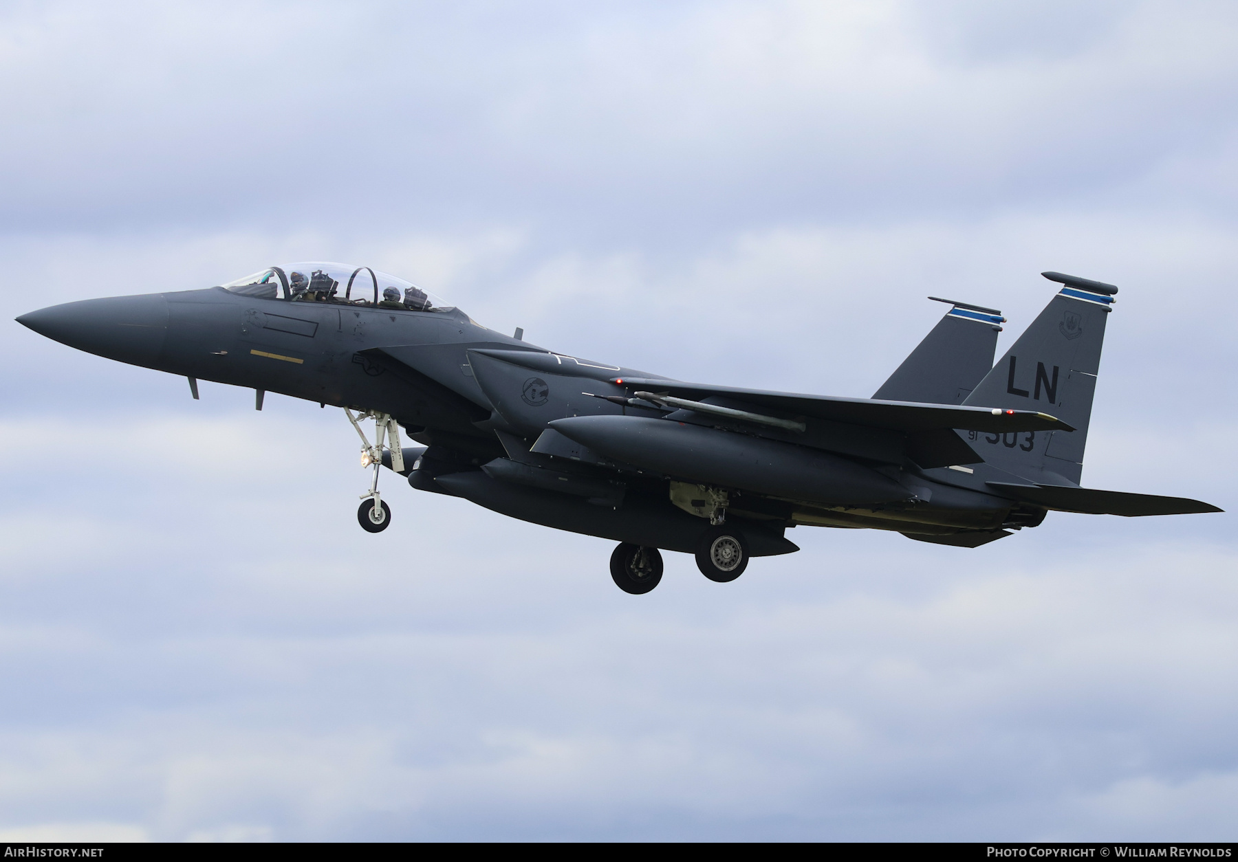 Aircraft Photo of 91-0303 / AF91-303 | McDonnell Douglas F-15E Strike Eagle | USA - Air Force | AirHistory.net #853920