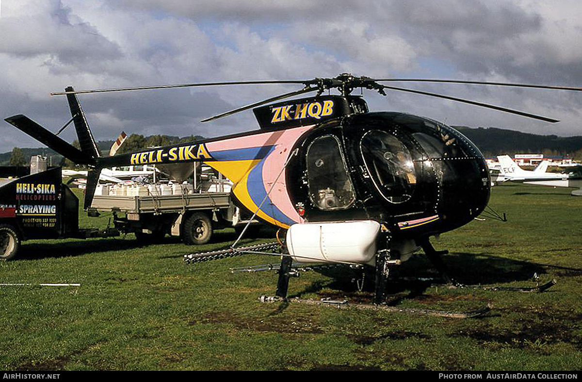 Aircraft Photo of ZK-HQB | Hughes 369HS (500C) | Heli Sika | AirHistory.net #853927