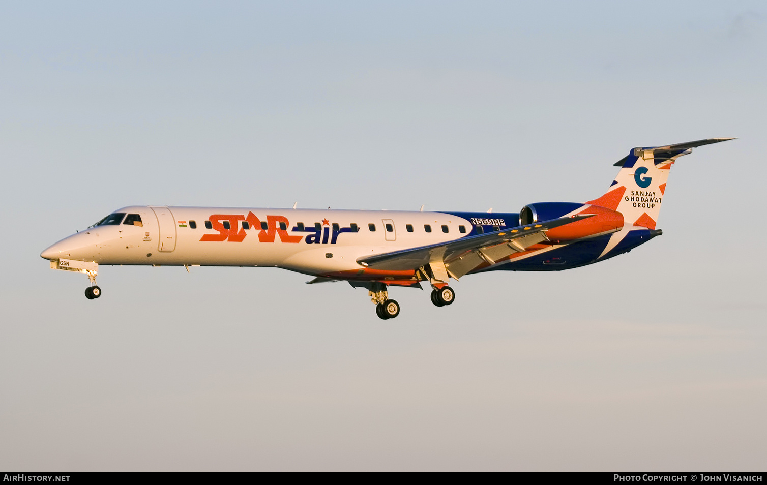 Aircraft Photo of N569RP | Embraer ERJ-145LR (EMB-145LR) | Star Air | AirHistory.net #853933