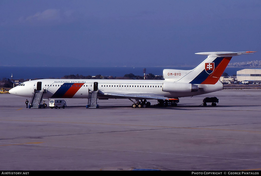 Aircraft Photo of OM-BYO | Tupolev Tu-154M | Slovakia - Government | AirHistory.net #853962