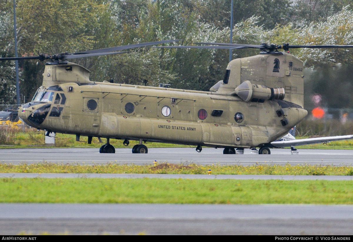 Aircraft Photo of 14-8452 / 14-08452 | Boeing CH-47F Chinook (414) | USA - Army | AirHistory.net #853965