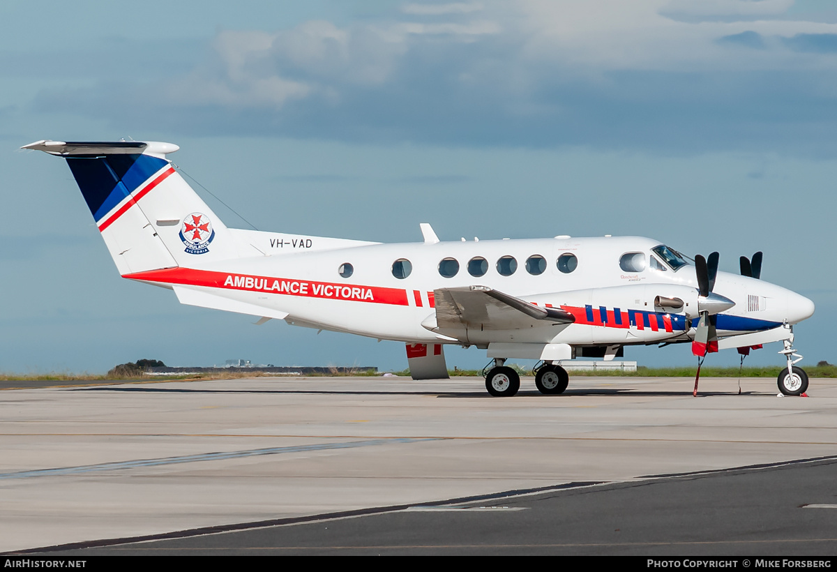 Aircraft Photo of VH-VAD | Beech B200C Super King Air | Ambulance Victoria | AirHistory.net #853967