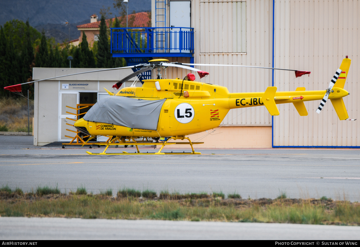 Aircraft Photo of EC-JBU | Bell 407 | Avincis | AirHistory.net #853985