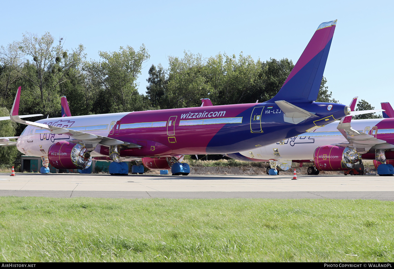 Aircraft Photo of HA-LZJ | Airbus A321-271NX | Wizz Air | AirHistory.net #854001